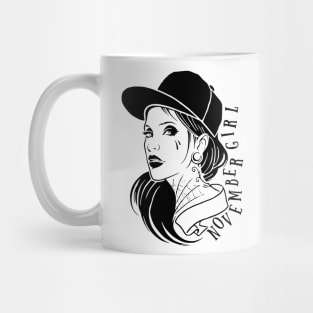 That Girl November Girl Mug